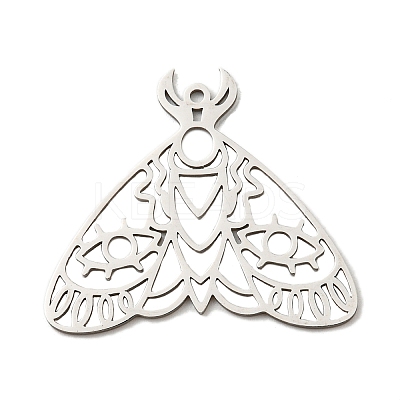 Non-Tarnish 201 Stainless Steel Pendants STAS-M318-14P-1