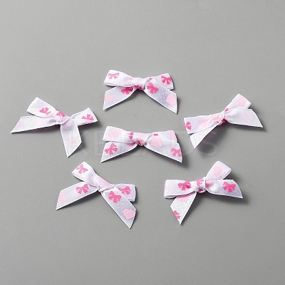 Bowknot Polyester Ribbon FIND-WH0126-61D-1