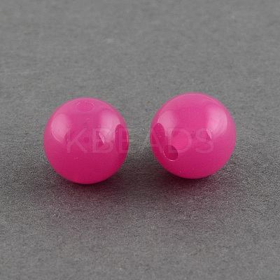 Imitation Jelly Acrylic Beads SACR-R836-8mm-13-1