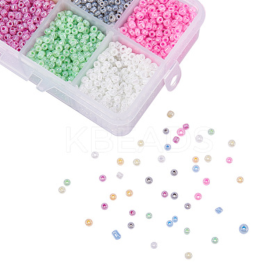 8/0 Round Glass Seed Beads SEED-PH0006-3mm-04-1
