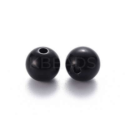 Opaque Acrylic Beads LS-X-MACR-S370-C10mm-S002-1