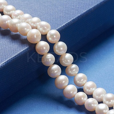 Natural Cultured Freshwater Pearl Beads Strands PEAR-R063-16-1