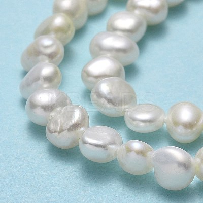 Natural Cultured Freshwater Pearl Beads Strands PEAR-A005-05D-01-1