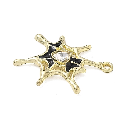 Halloween Alloy Rhinestone Pendants ENAM-P258-06G-01-1