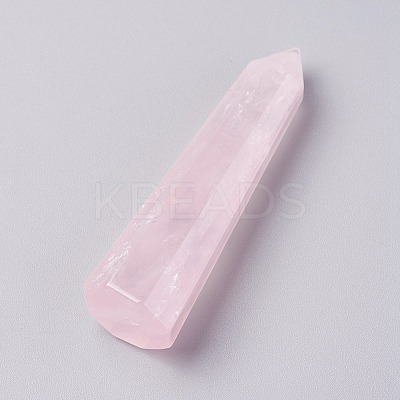 Natural Rose Quartz Pointed Beads X-G-I220-09-1