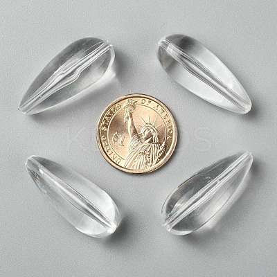 Transparent Acrylic Beads PL6315Y-1