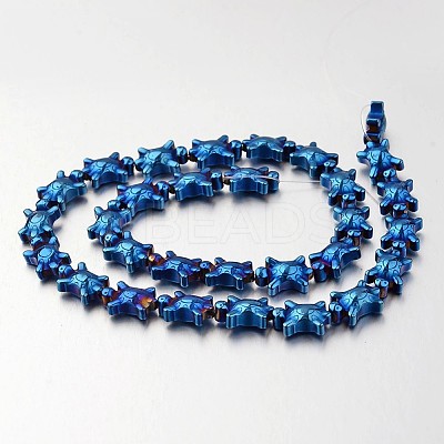 Electroplate Non-magnetic Synthetic Hematite Bead Strands G-F300-52A-05-1