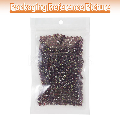 Picasso Baking Paint Glass Seed Beads SEED-TA0001-62E-1