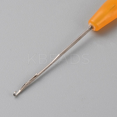 Plastic Crochet Hooks for Hair TOOL-WH0053-30A-1