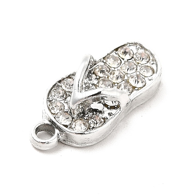 Alloy Rhinestone Pendants ALRI-C007-23P-1