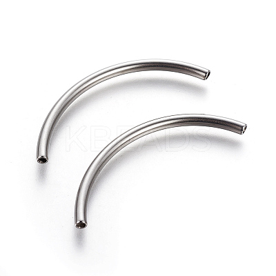 Tarnish Resistant 304 Stainless Steel Tube Beads LS-STAS-G192-19P-1