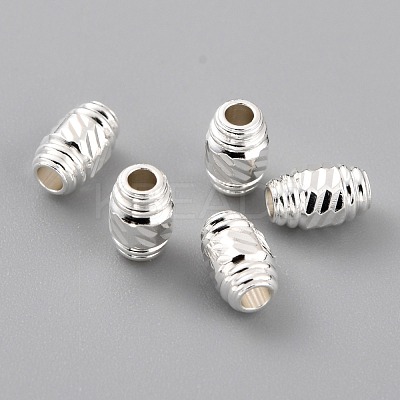 Brass Spacer Beads KK-O133-208-S-1