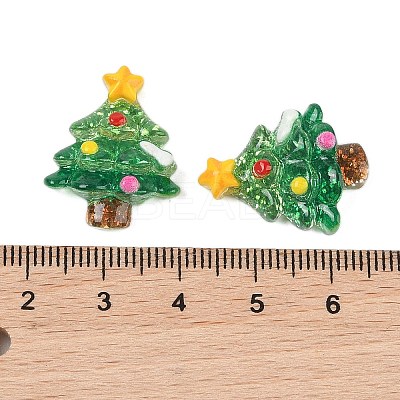 Christmas Series Cute Transparent Resin Decoden Cabochons RESI-S03-03A-1