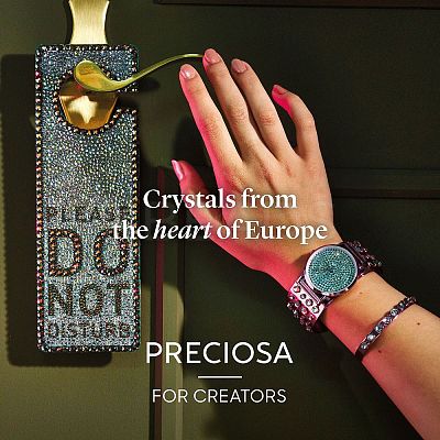 Preciosa® MAXIMA Crystal No Hotfix Flatback Stones Y-PRC-NSS6-00520-1