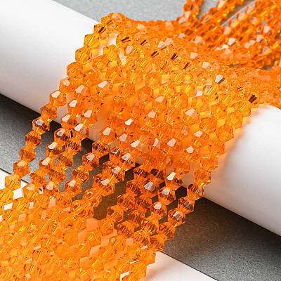 Transparent Glass Beads Strands GLAA-F029-2mm-23-1