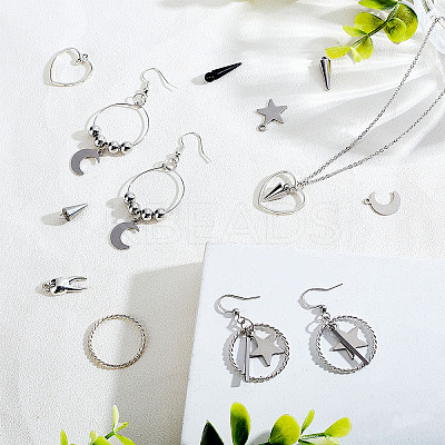 DIY Punk Earring Necklace Making Kits DIY-AR0002-61-1