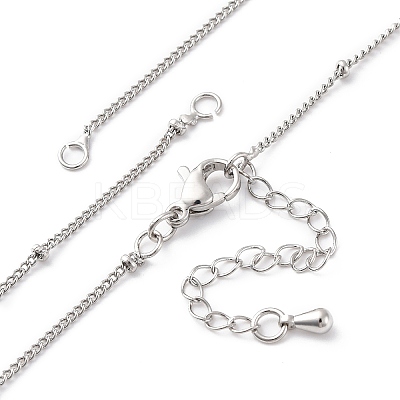 Brass Satellite Chain Necklace Making NJEW-D302-81P-1
