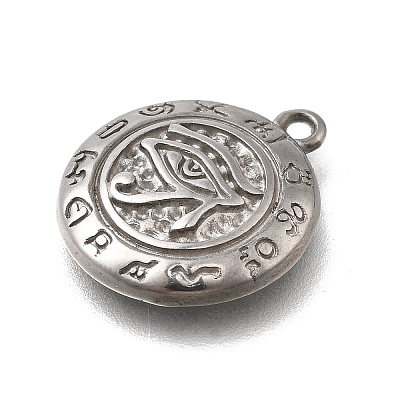 304 Stainless Steel Pendants STAS-C119-11P-1