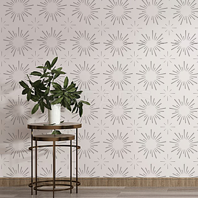 PET Hollow Out Drawing Painting Stencils DIY-WH0402-029-1