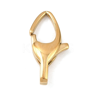316 Stainless Steel Lobster Claw Clasps LS-STAS-C154-02C-G-1