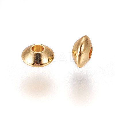 304 Stainless Steel Spacer Beads STAS-E460-09G-1