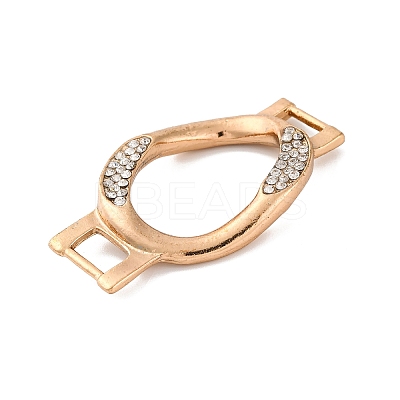 Alloy Crystal Rhinestone Teardrop Connector Links Charms FIND-M042-01G-NR-1