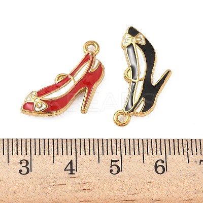 304 Stainless Steel Enamel Pendants STAS-I346-45G-02-1