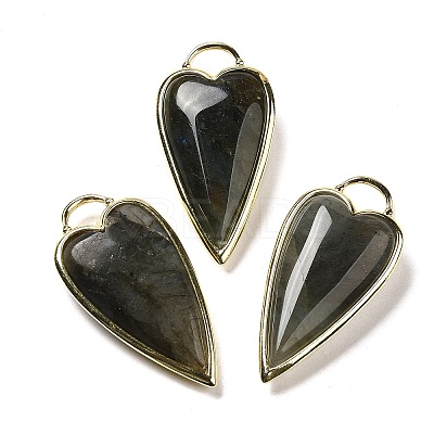 Natural Labradorite Pendants G-K347-01G-04-1