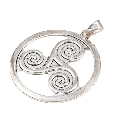 Tibetan Style Alloy Big Pendants FIND-H064-03AS-1