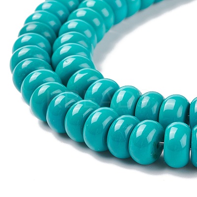 Natural Magnesite Beads Strands TURQ-G148-27-10mm-1