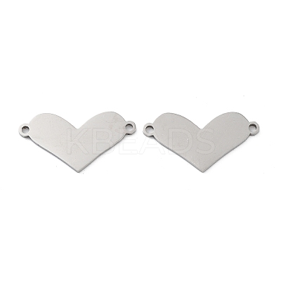 Non-Tarnish 201 Stainless Steel Connector Charms STAS-A090-18P-1