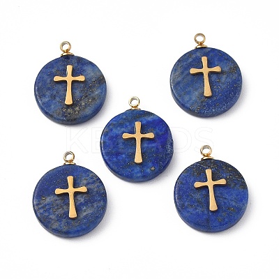 Natural Lapis Lazuli Pendants STAS-C064-VC862-1