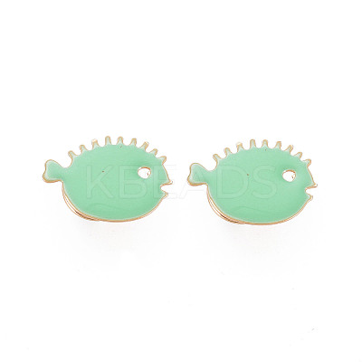 Cute Fish Enamel Pin JEWB-S012-002G-NF-1