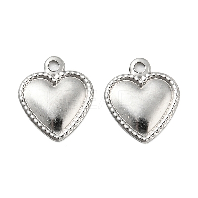 Non-Tarnish 304 Stainless Steel Charm STAS-B047-34P-1