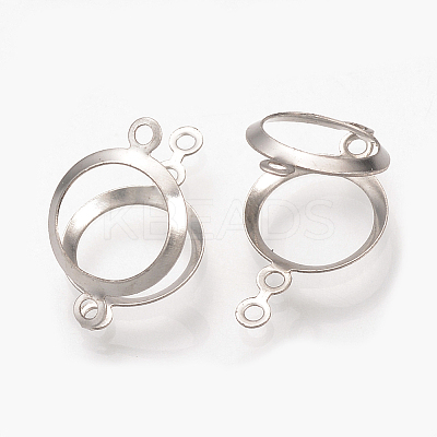 304 Stainless Steel Open Back Bezel STAS-Q223-12B-1