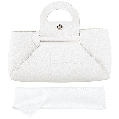 1Pc Imitation Leather Eyeglass Cases AJEW-CN0005-84B-1