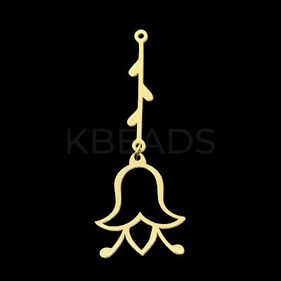 201 Stainless Steel Big Pendants STAS-S105-LA362-2-1