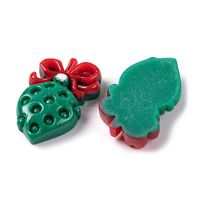 Christmas Decorations Theme Opaque Resin Decoden Cabochons LS-RESI-Z026-01H-1