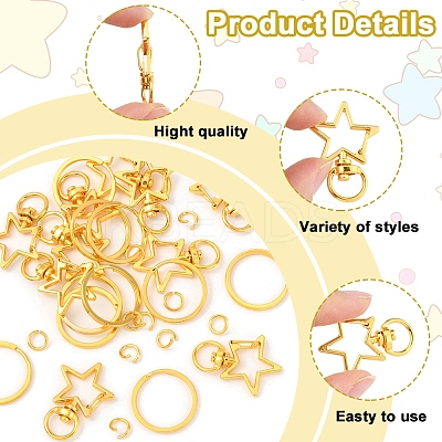 DIY Jewelry Making Findings Kits DIY-FS0008-12G-1