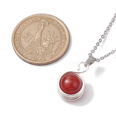 304 Stainless Steel Cable China Necklaces NJEW-JN04868-02-1