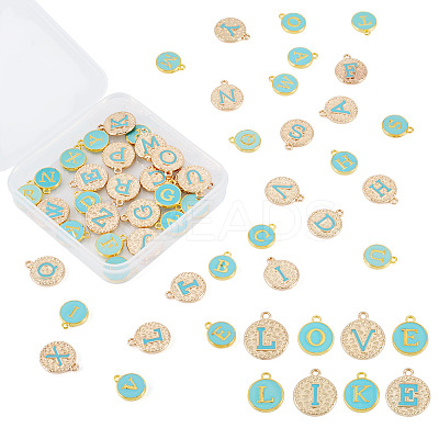 2Bags 2 Styles Alloy Enamel Pendants ENAM-TA0003-53B-1