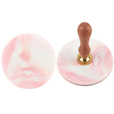 Marble Pattern Porcelain Wax Seal Mats AJEW-WH20007-82B-03-1