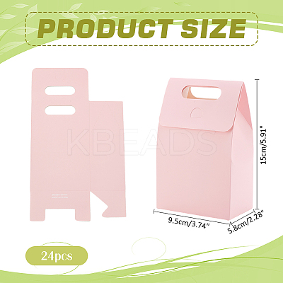 Rectangle Paper Gift Bags with Hole Handle CON-WH0088-86A-1
