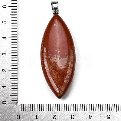 Natural Red Jasper Big Pendants G-F820-06C-1
