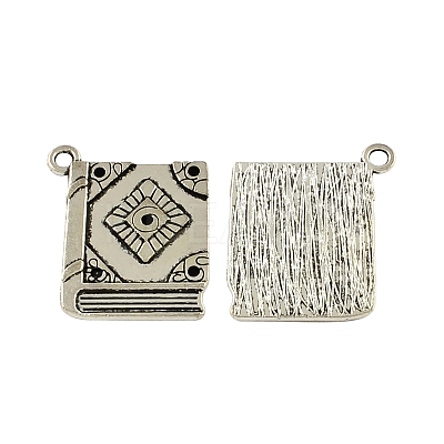 Tibetan Style Zinc Alloy Pendant Rhinestone Settings TIBEP-R334-178AS-RS-1