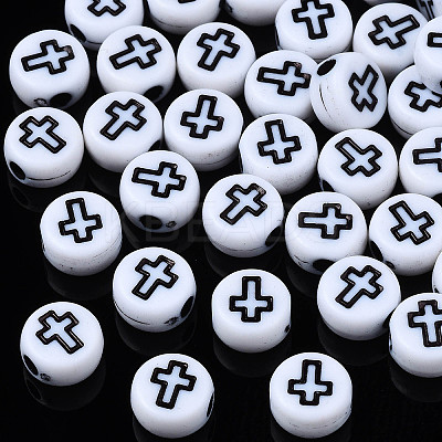 Opaque Acrylic Beads LS-SACR-S273-48-1