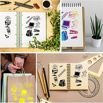 Stainless Steel Cutting Dies Stencils DIY-WH0279-104-1
