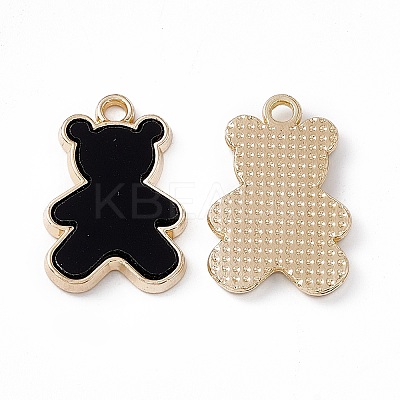 Opaque Resin Pendants PALLOY-P287-07LG-02-1