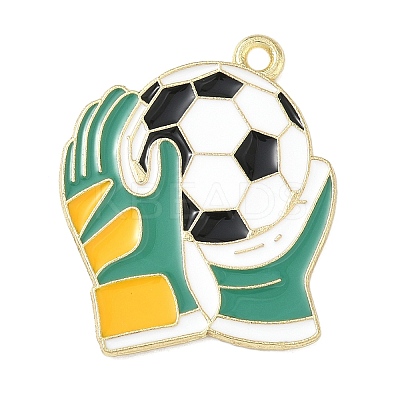 Alloy Enamel Pendants ENAM-I075-01G-05-1