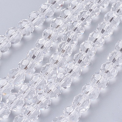 Glass Beads Strands LS-EGLA-J042-8mm-12-1
